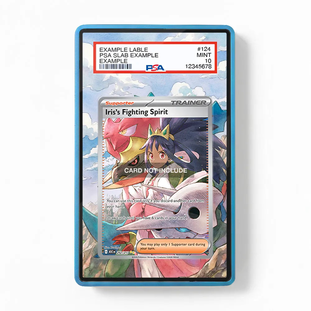 Iris's Fighting Spirit 292-217 SIR SAR Ascended Heroes Extended Art Display Cases - PSA Graded Guard Case - Front View