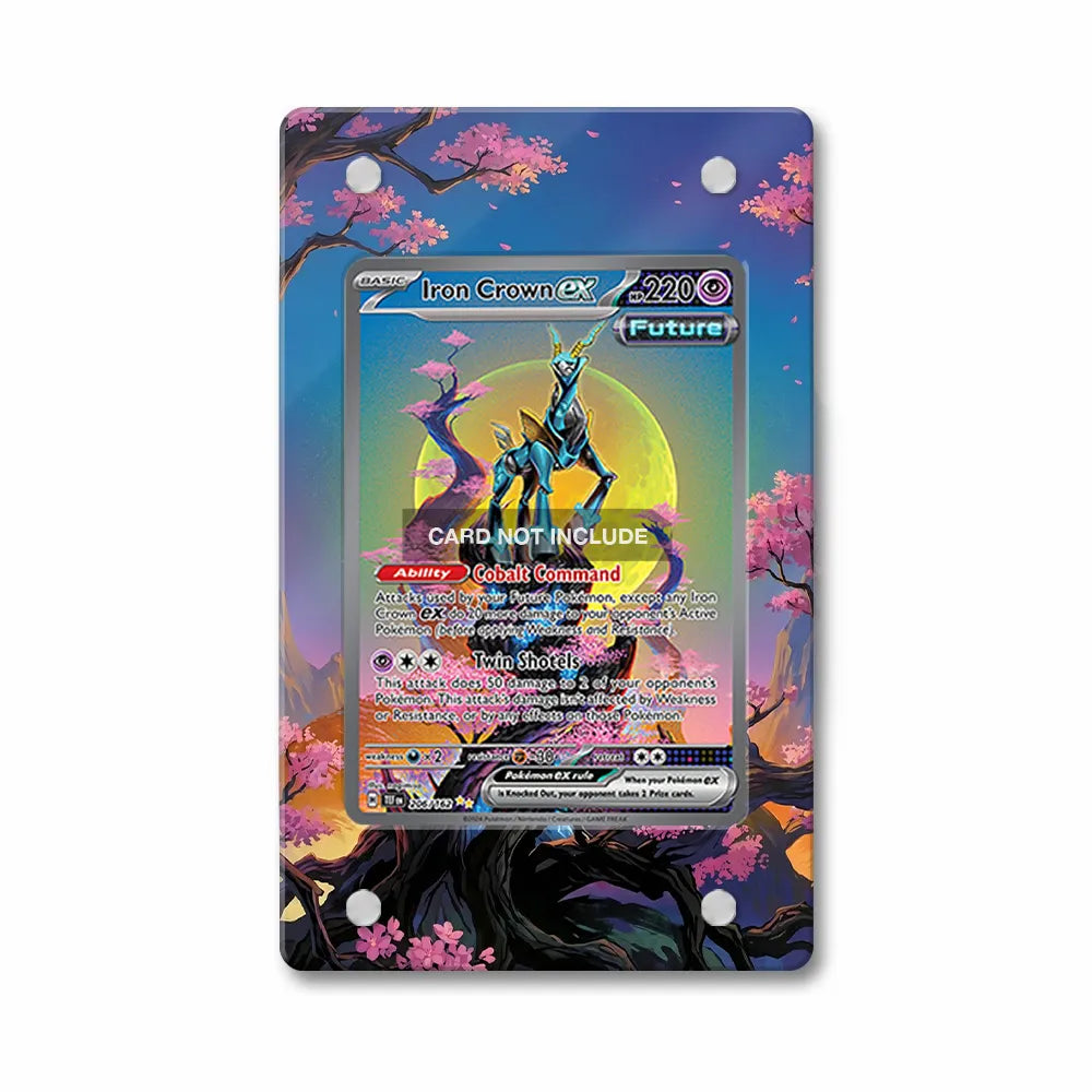 Iron Crown ex 206-162 Extended Art Display Cases - Magnetic Case - Front View