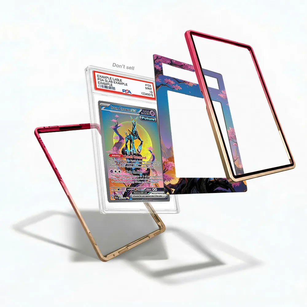 Iron Crown ex 206-162 Extended Art Display Cases - PSA Slab Case - Detail View