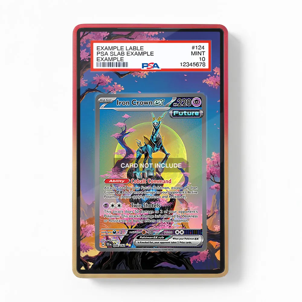 Iron Crown ex 206-162 Extended Art Pokemon Card Display Case