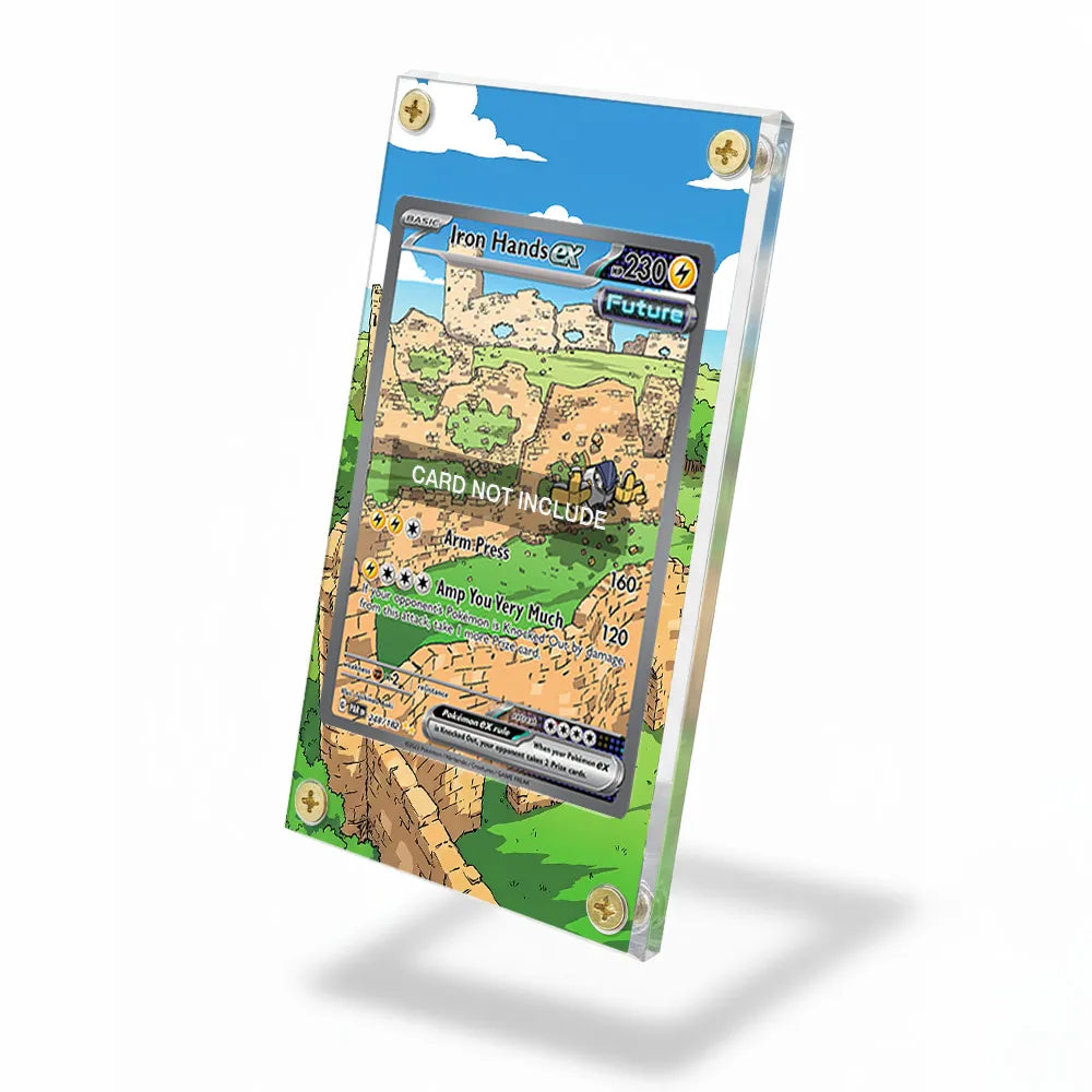 Iron Hands ex 248-182 SIR SAR Paradox Rift Extended Art Display Cases - Screws Case - Side View