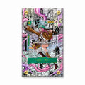 Jewelry Bonney 118 Manga Alternate Art Pokemon Cards Custom Art Display Cases - Screws Case - Front View