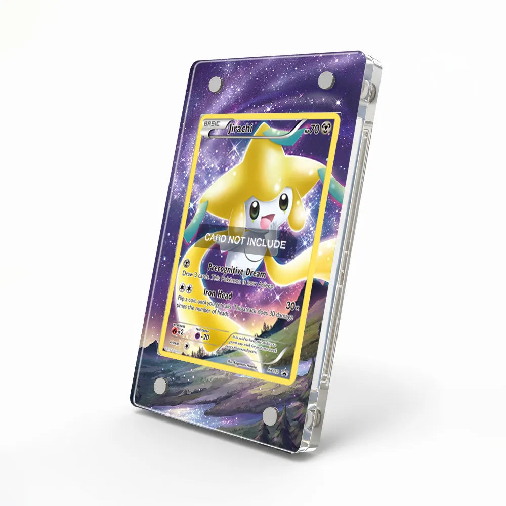 Jirachi XY112 Promo XY Series Extended Art Display Cases - Magnetic Case - Side View