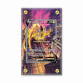 Jolteon V SWSH 183 Promo Extended Art Display Cases - Screws Case - Front View
