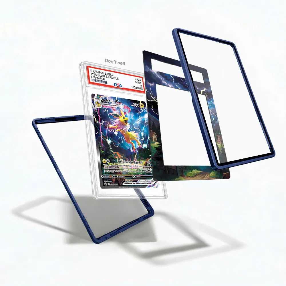 Jolteon Vmax SWSH 184 Promo Extended Art Display Cases - PSA Slab Case - Detail View