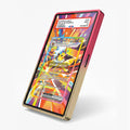 Jolteon ex 153-131 SAR SIR Prismatic Evolutions Extended Art Display Cases - PSA Slab Case - Side View
