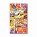 Jolteon ex 153-131 SAR SIR Prismatic Evolutions Extended Art Display Cases - Screws Case - Front View