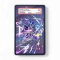 Justice Gundam G001-066 Gundam Build Divers Extended Art Display Cases - PSA Slab Case - Front View