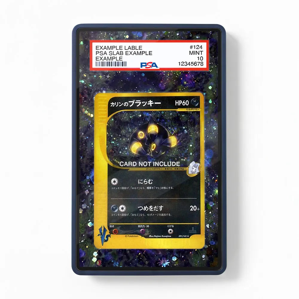 Kairin's Umbreon 091-141 VS Extended Art Display Cases - PSA Slab Case - Front View