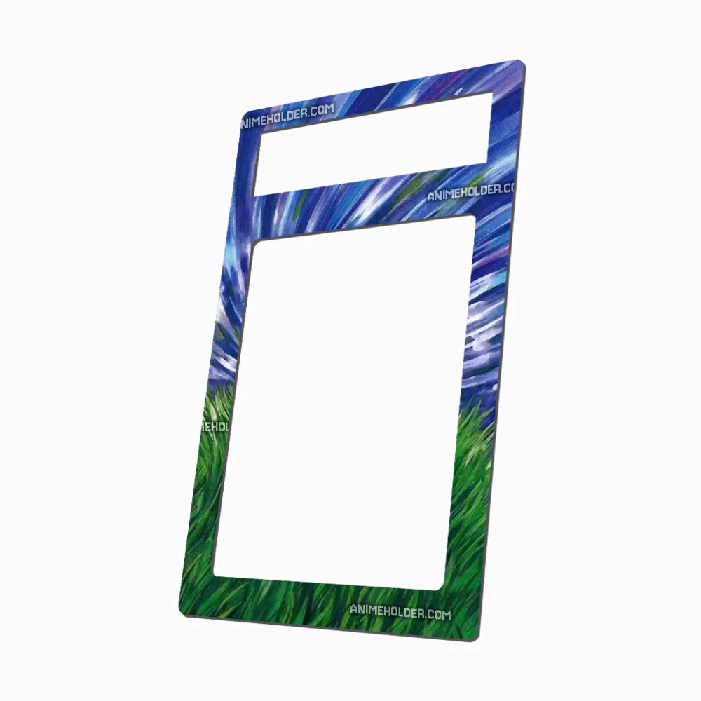 Karin's Gyarados 087-141 VS Pokemon Cards Custom Art Display Cases - PSA Metal Art Only - Side View