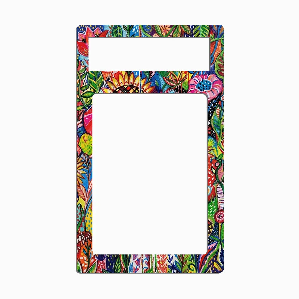 Kecleon 088-076 AR M6 Pokemon Cards Custom Art Display Cases - PSA Metal Art Only - Front View