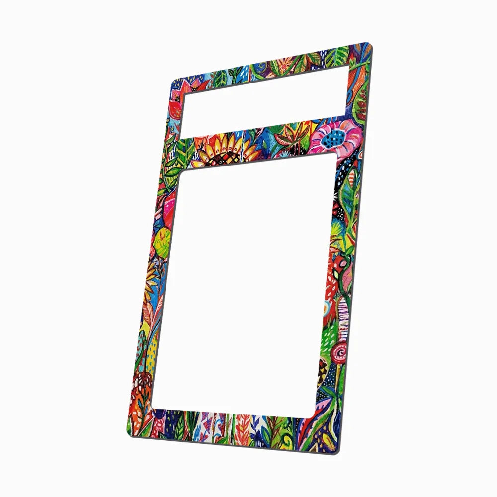 Kecleon 088-076 AR M6 Pokemon Cards Custom Art Display Cases - PSA Metal Art Only - Side View
