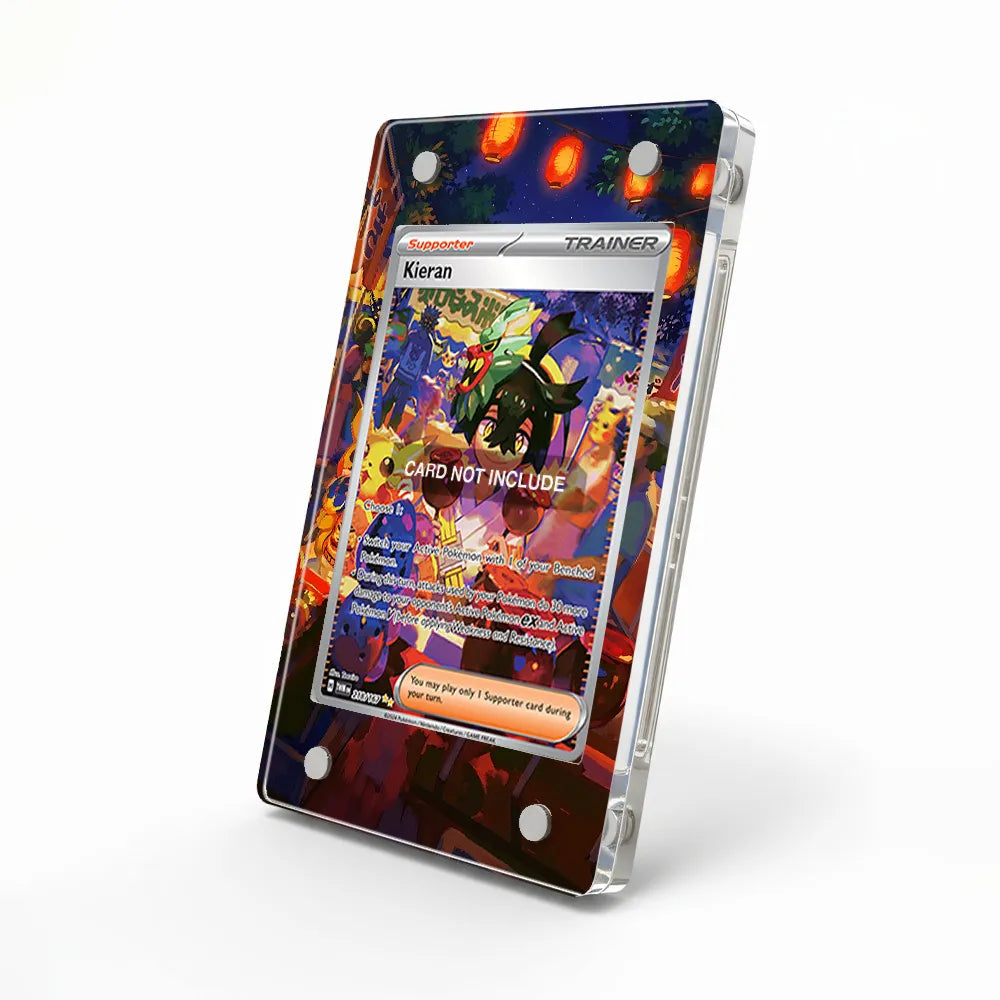 Kieran 218-167 SIR SAR Twilight Masquerade Extended Art Display Cases - Magnetic Case - Side View