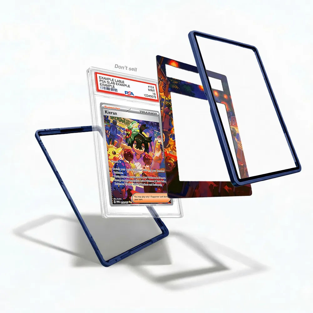 Kieran 218-167 SIR SAR Twilight Masquerade Extended Art Display Cases - PSA Slab Case - Detail View