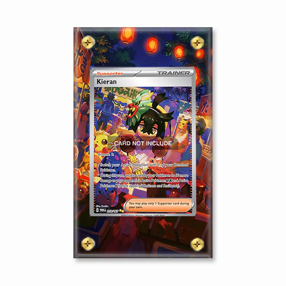 Kieran 218-167 SIR SAR Twilight Masquerade Extended Art Display Cases - Screws Case - Front View