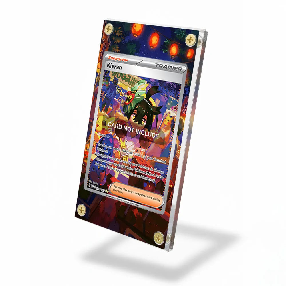 Kieran 218-167 SIR SAR Twilight Masquerade Extended Art Display Cases - Screws Case - Side View