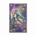 Kira Yamato ST04-010 STR Pokemon Cards Custom Art Display Cases - Screws Case - Front View