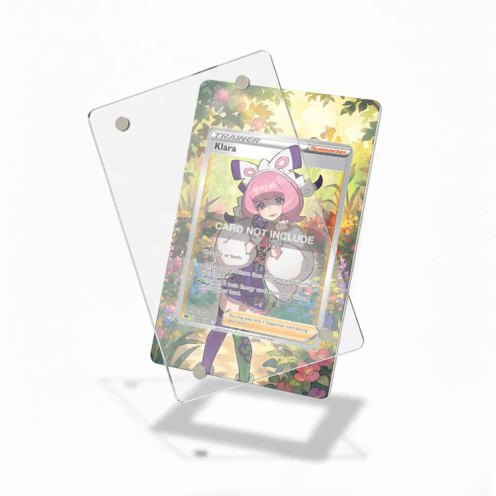 Klara 194-198 SR Chilling Reign Extended Art Display Cases - Magnetic Case - Detail View