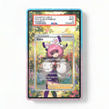 Klara 194-198 SR Chilling Reign Extended Art Display Cases - PSA Slab Case - Front View