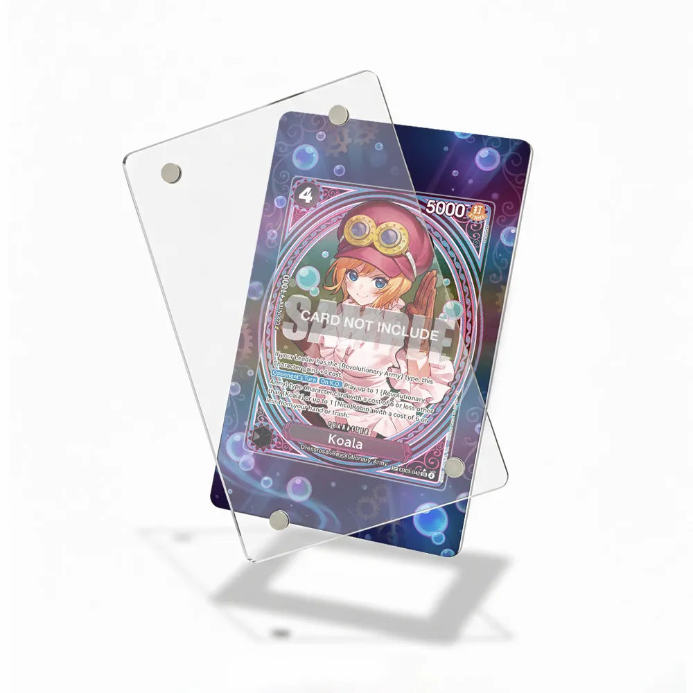 Koala EB03-042 SP Special Rare EB03-Heroines Edition Extended Art Display Cases - Magnetic Case - Detail View