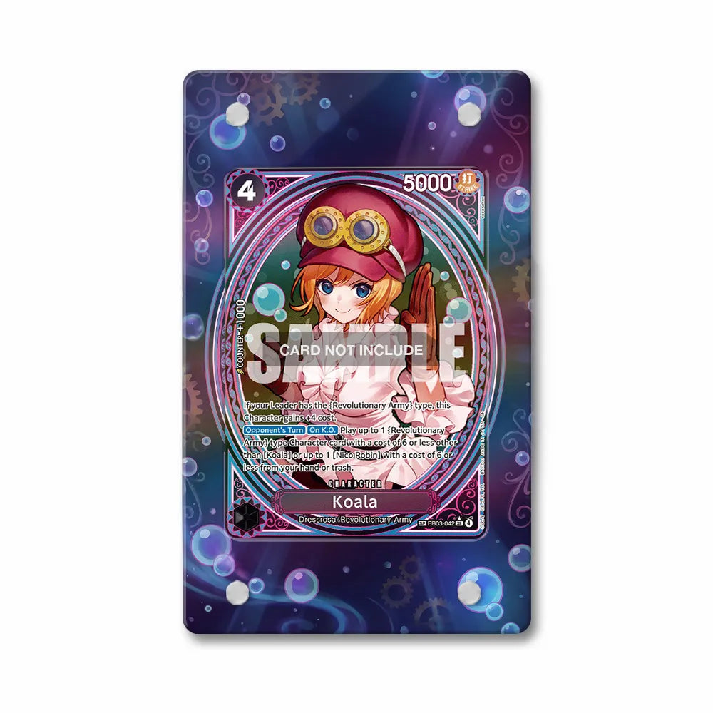 Koala EB03-042 SP Special Rare EB03-Heroines Edition Extended Art Display Cases - Magnetic Case - Front View