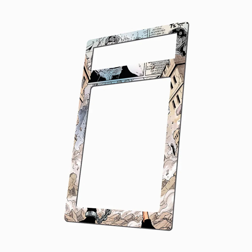 Koby EB04-044 Memorial Collection Extended Art Display Cases - PSA Metal Art Only - Side View