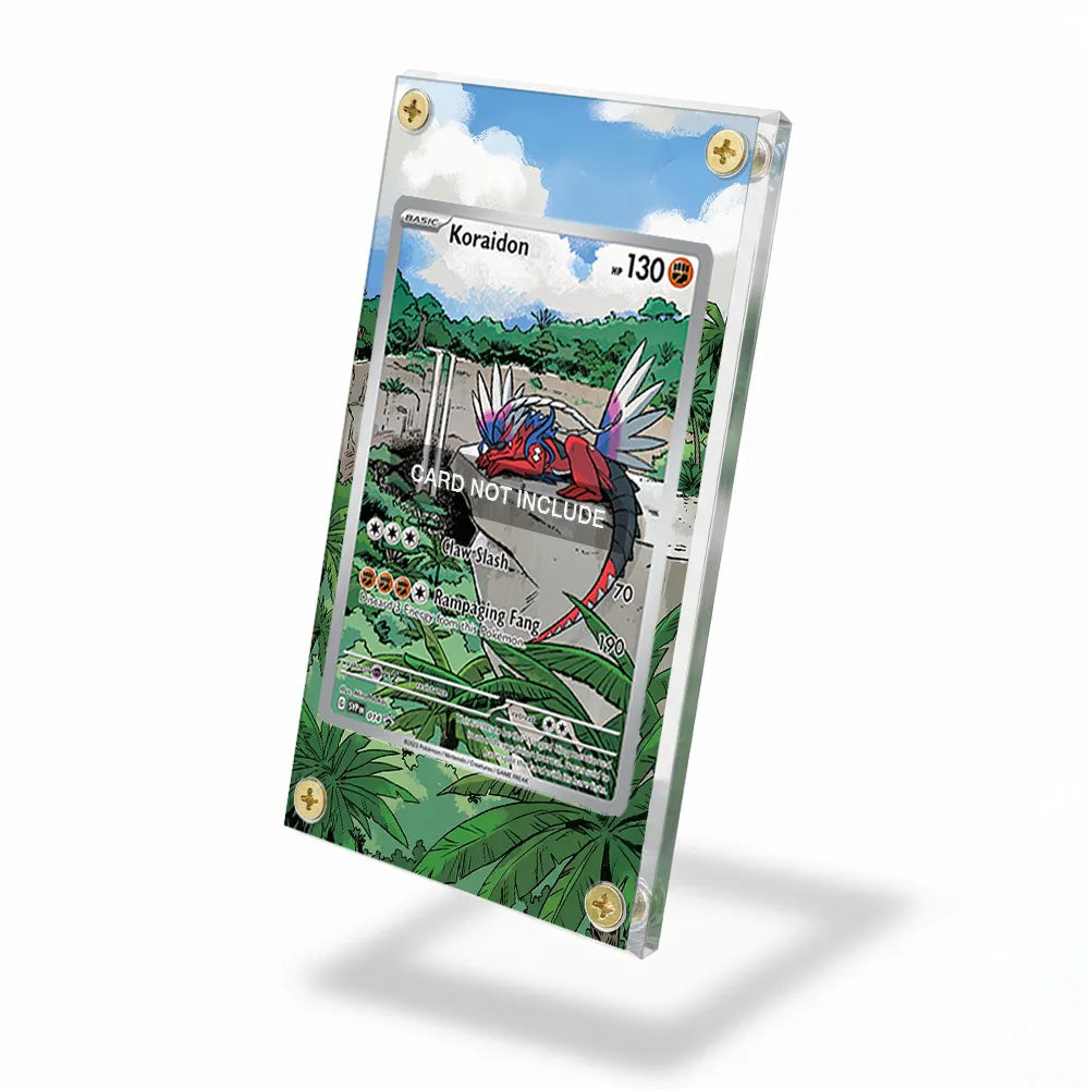 Koraidon SVP 014 Promo Extended Art Display Cases - Screws Case - Side View