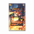Lance's Charizard V SWSH133 Sword & Shield Promo Extended Art Display Cases - Screws Case - Front View