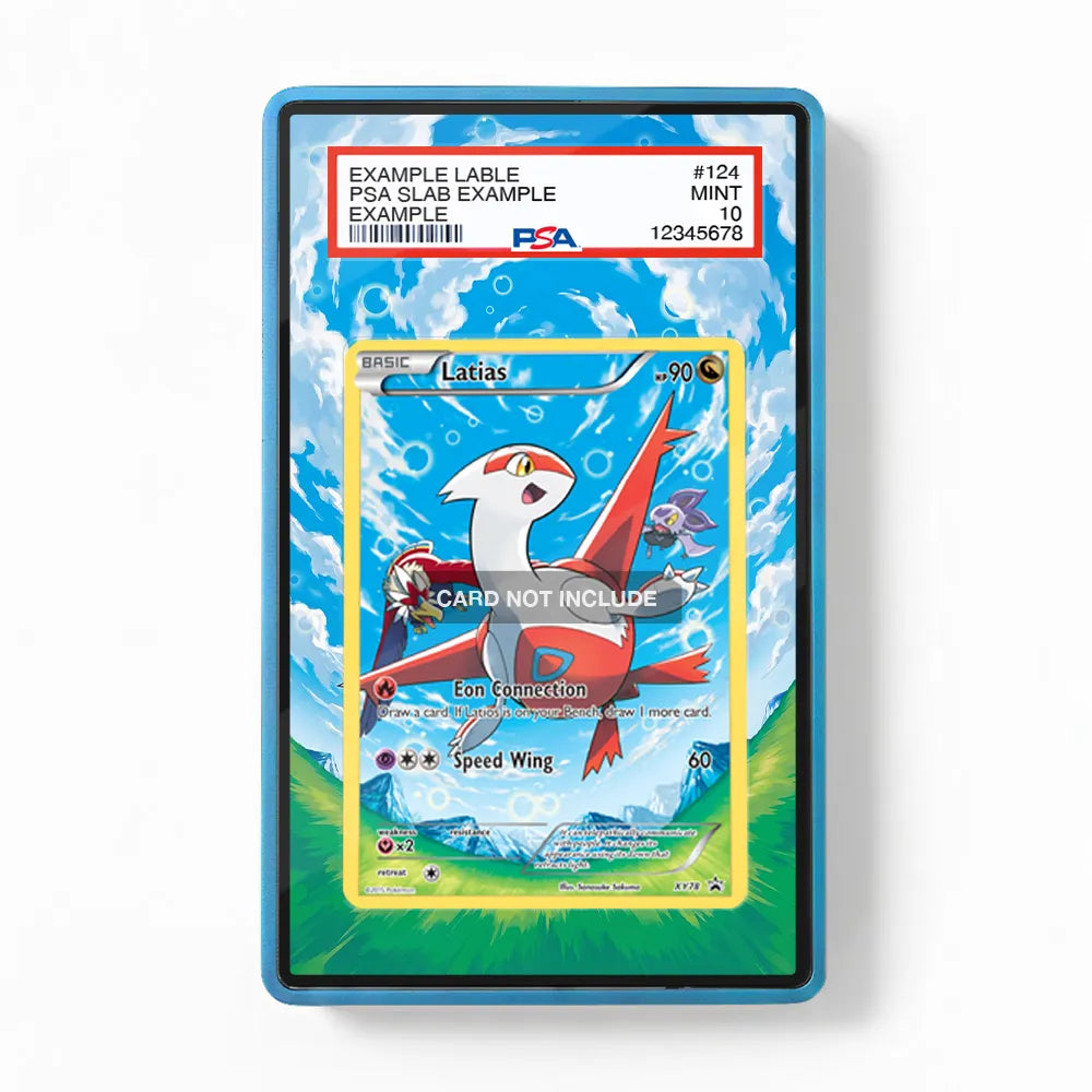 Latias XY78 Promo XY Series Extended Art Display Cases - PSA Slab Case - Front View