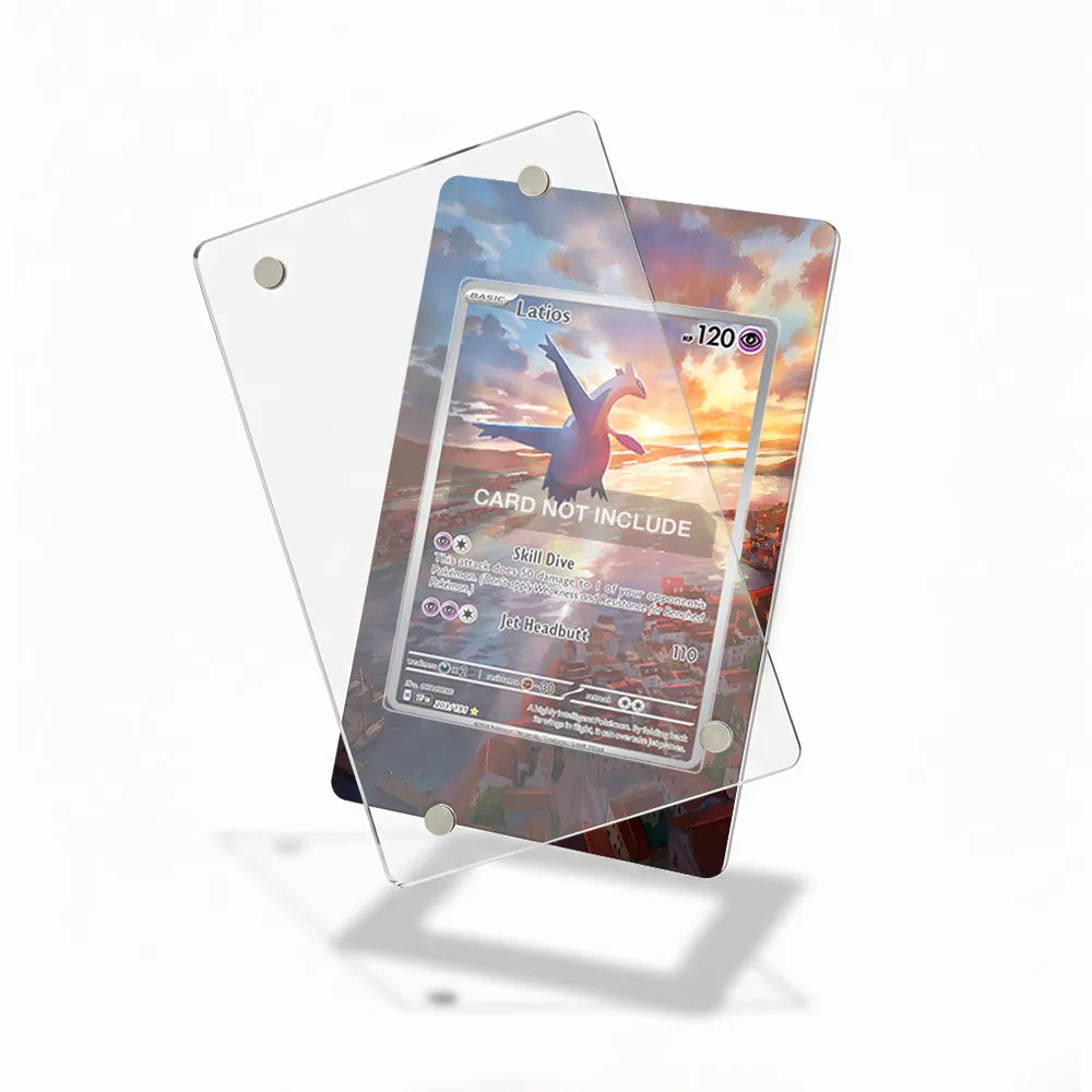 Latios 203-191 IR AR Surging Sparks Extended Art Display Cases - Magnetic Case - Detail View