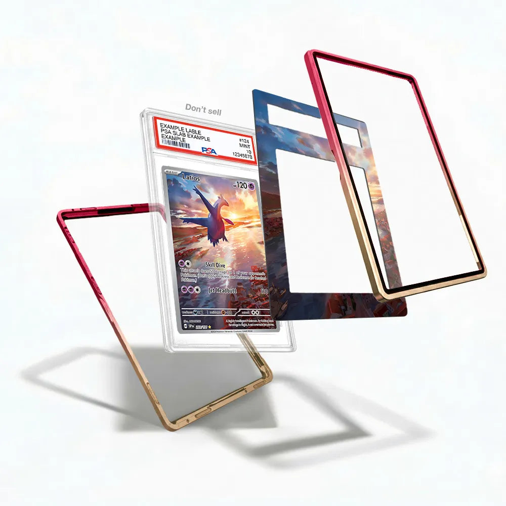 Latios 203-191 IR AR Surging Sparks Extended Art Display Cases - PSA Slab Case - Detail View