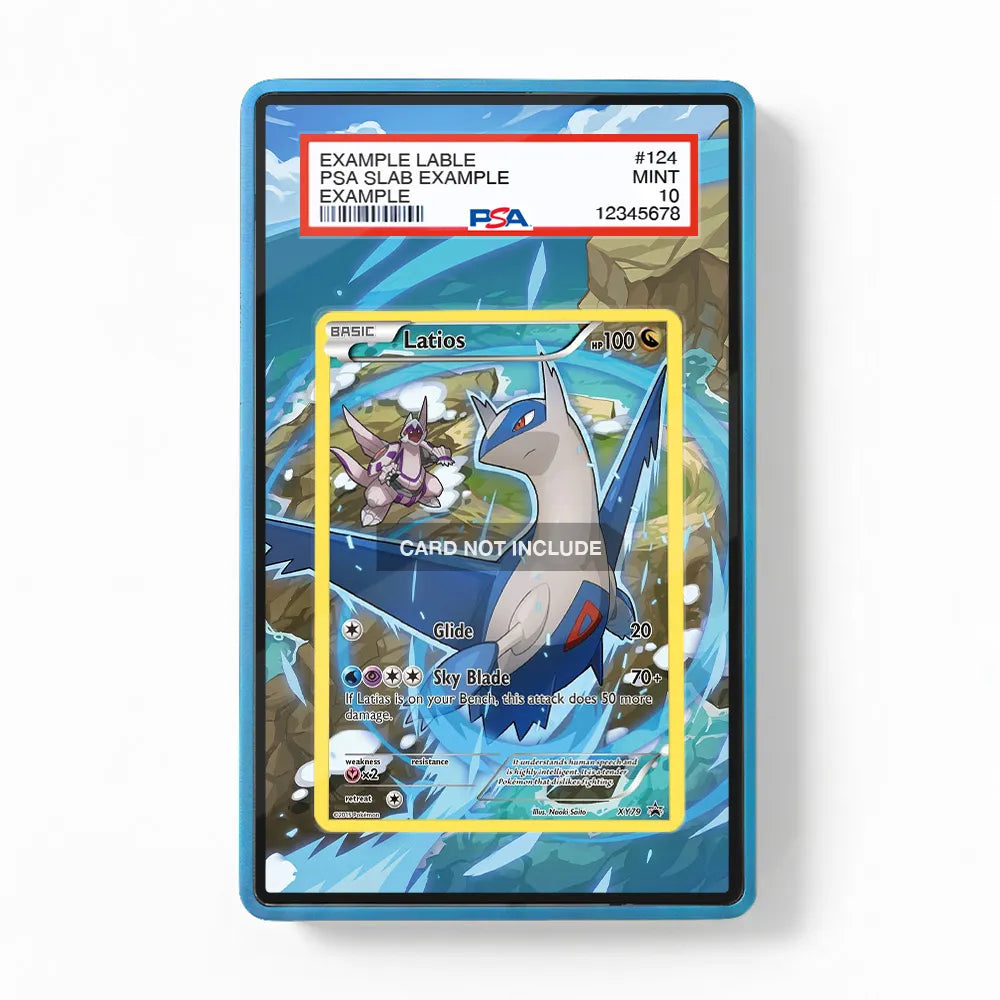 Latios XY79 Promo XY Series Extended Art Display Cases - PSA Slab Case - Front View