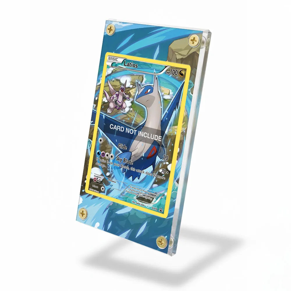 Latios XY79 Promo XY Series Extended Art Display Cases - Screws Case - Side View