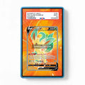 Leafeon V 166-203 SR Evolving Skies Extended Art Display Cases - PSA Slab Case - Front View