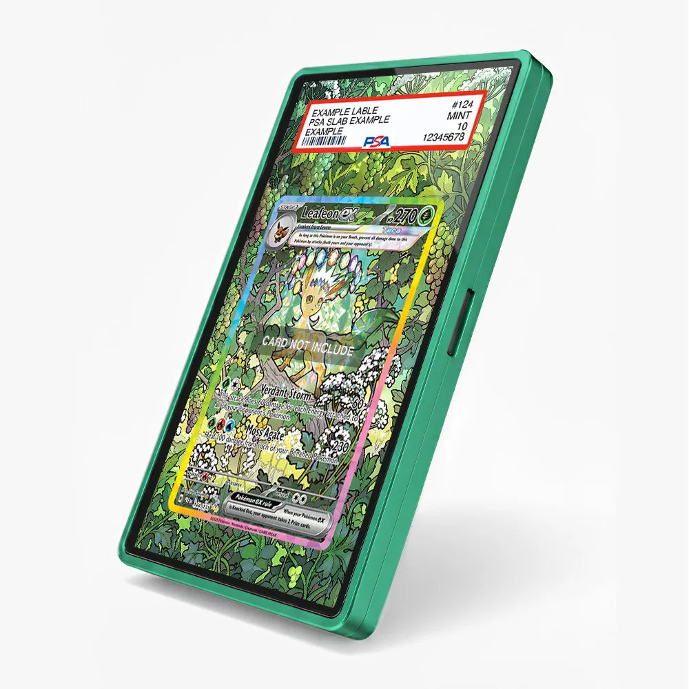 Leafeon ex 144-131 SAR SIR Prismatic Evolutions Extended Art Pokemon Card Display Case