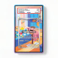 Lickitung 180-162 IR AR Temporal Forces Extended Art Display Cases - PSA Slab Case - Front View