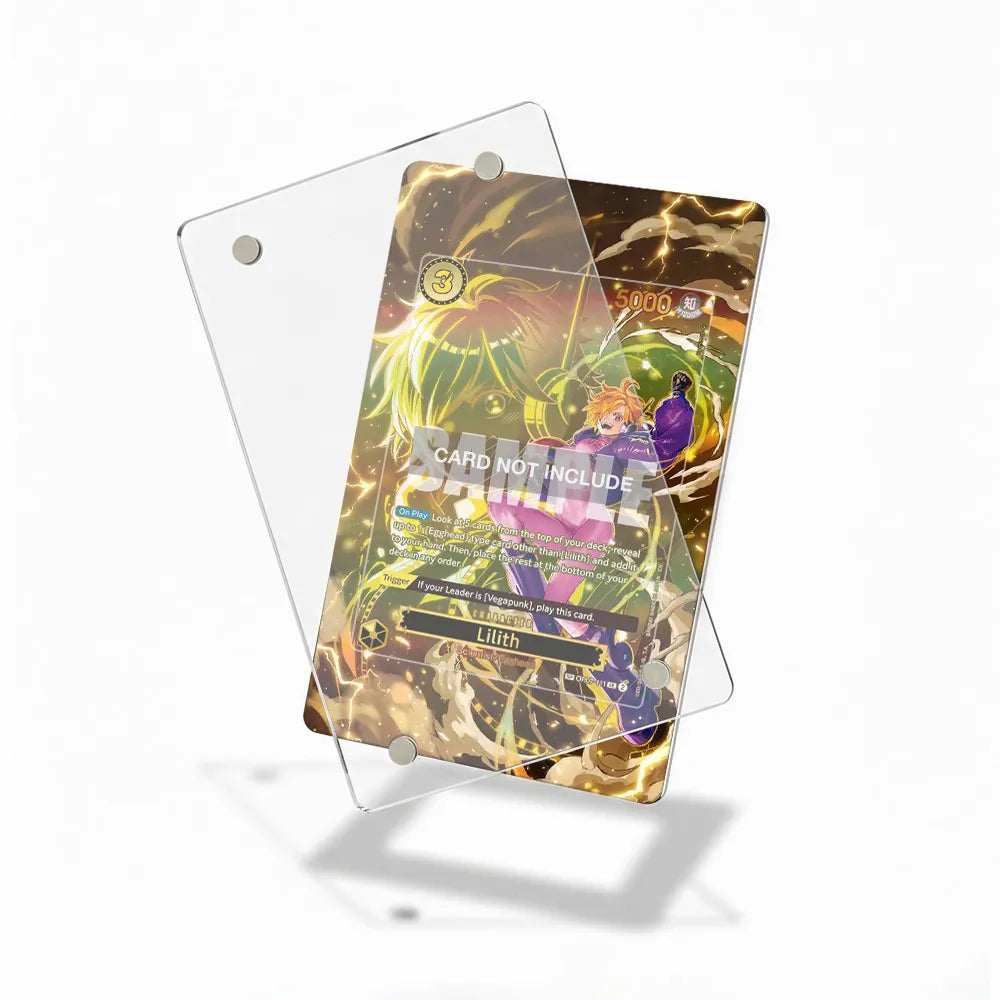 Lilith SP OP07-111 Carrying on His Will OP13 Extended Art Display Cases - Magnetic Case - Detail View