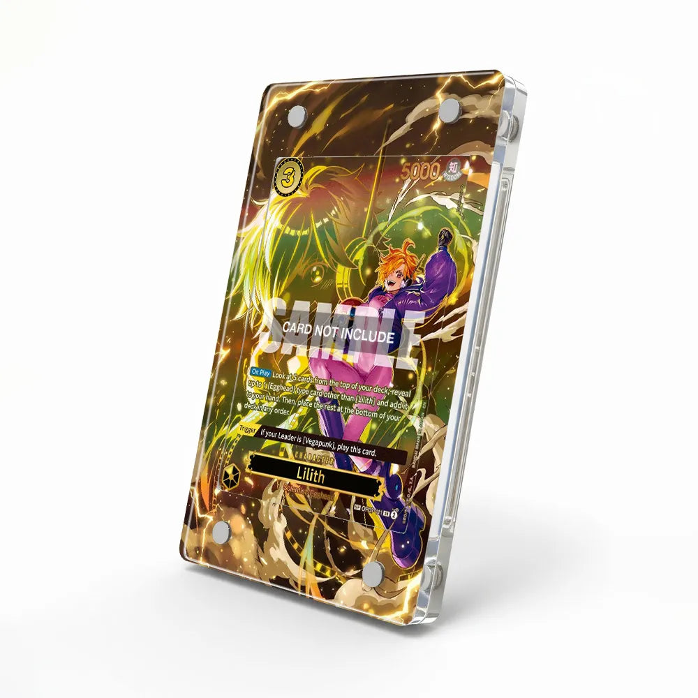 Lilith SP OP07-111 Carrying on His Will OP13 Extended Art Display Cases - Magnetic Case - Side View