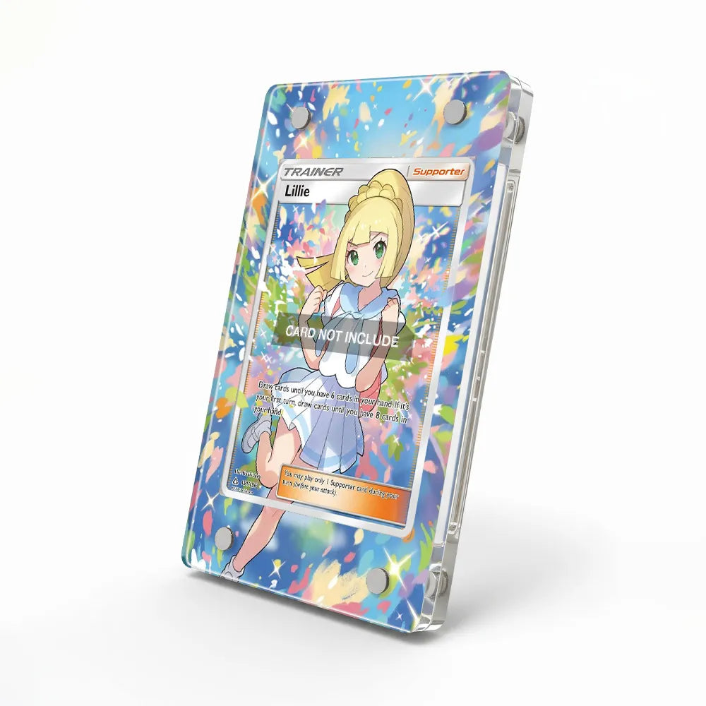 Lillie 151-156 Ultra Prism Extended Art Display Cases - Magnetic Case - Side View