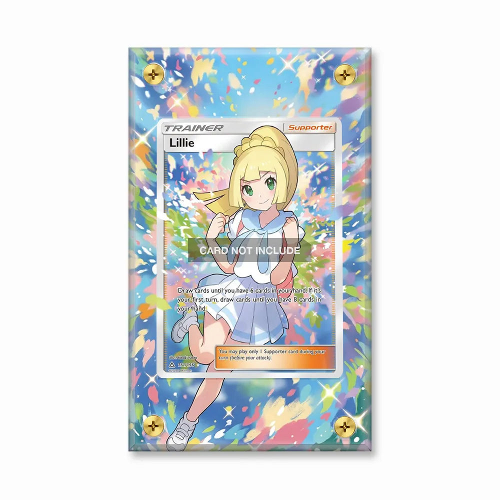 Lillie 151-156 Ultra Prism Extended Art Display Cases - Screws Case - Front View