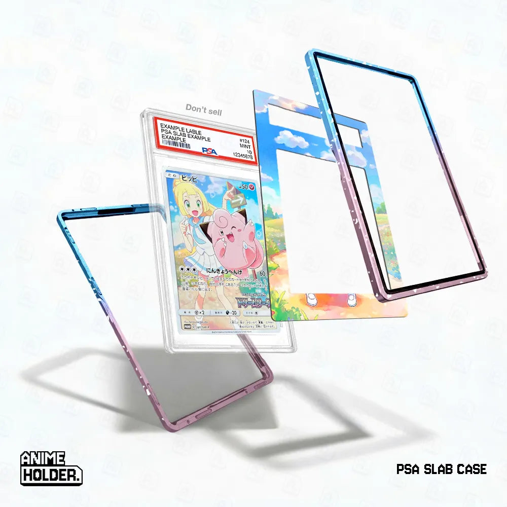 Lillie & Clefairy 381 SM-P Promo Dream League Extended Art Display Cases - PSA Slab Case - Detail View