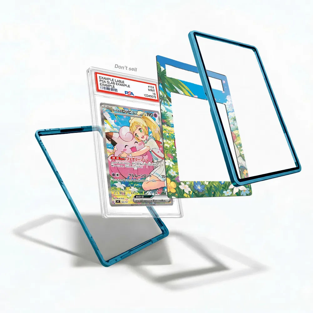 Lillie's Clefairy ex SIR SAR Ascended Heroes Extended Art Display Cases - PSA Graded Guard Case - Detail View