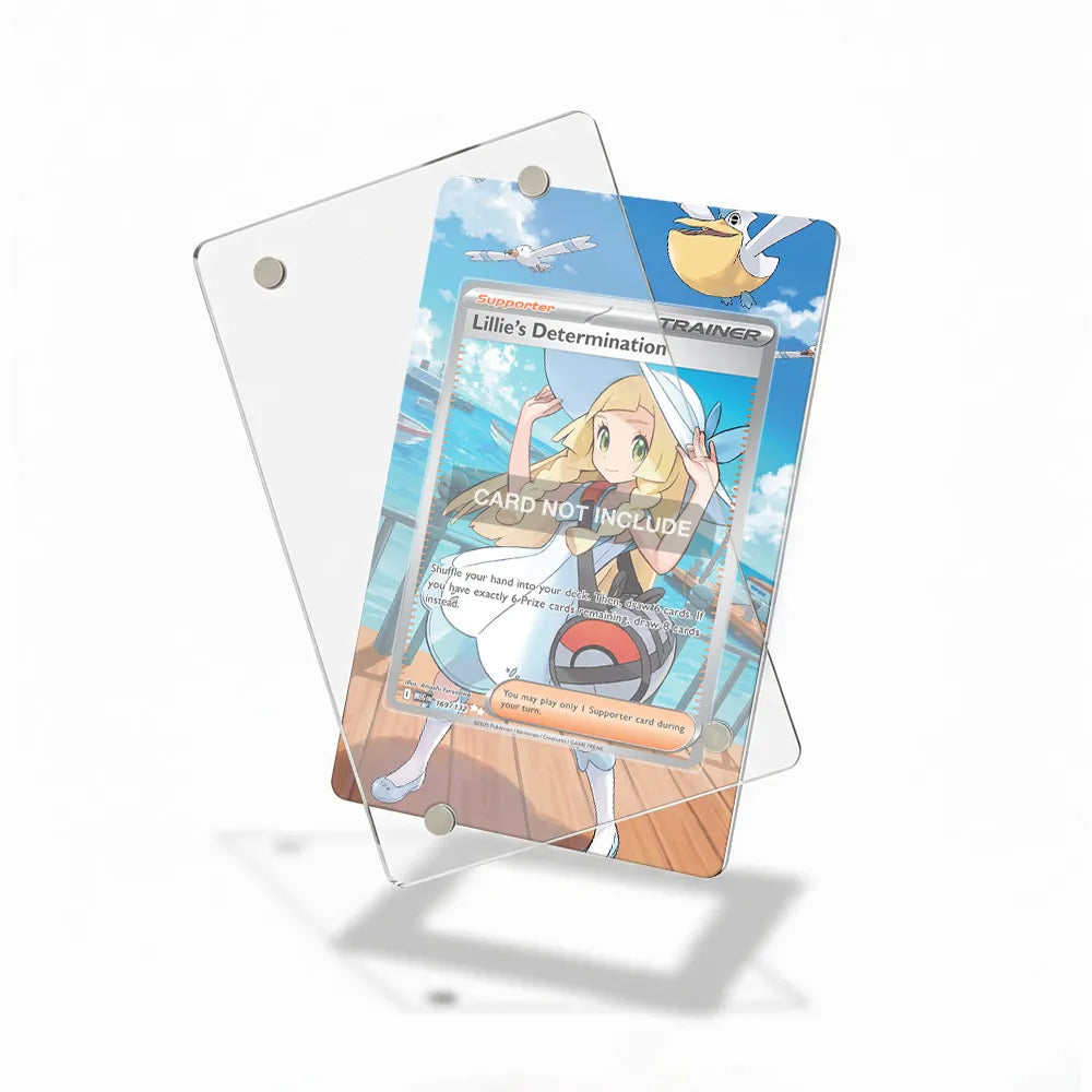 Lillie's Determination 086-063 SM Promos Extended Art Display Cases - Magnetic Case - Detail View
