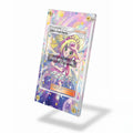 Lillie's Full Force 230-236 FA Cosmic Eclipse Pokemon Cards Custom Art Display Cases - Screws Case - Side View