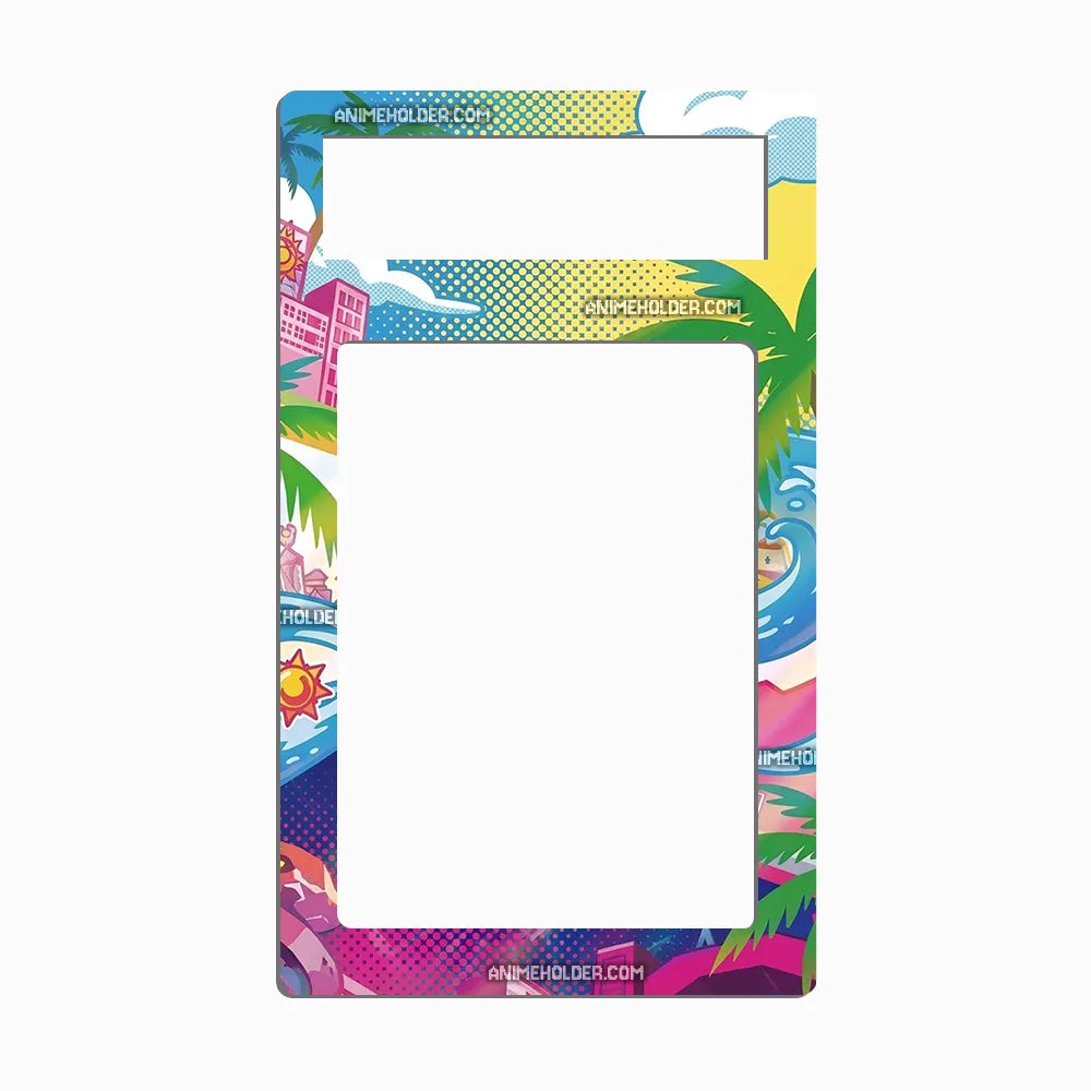 Litten 020-30th-P Promo 30th Anniversary Pokemon Cards Custom Art Display Cases - PSA Metal Art Only - Front View
