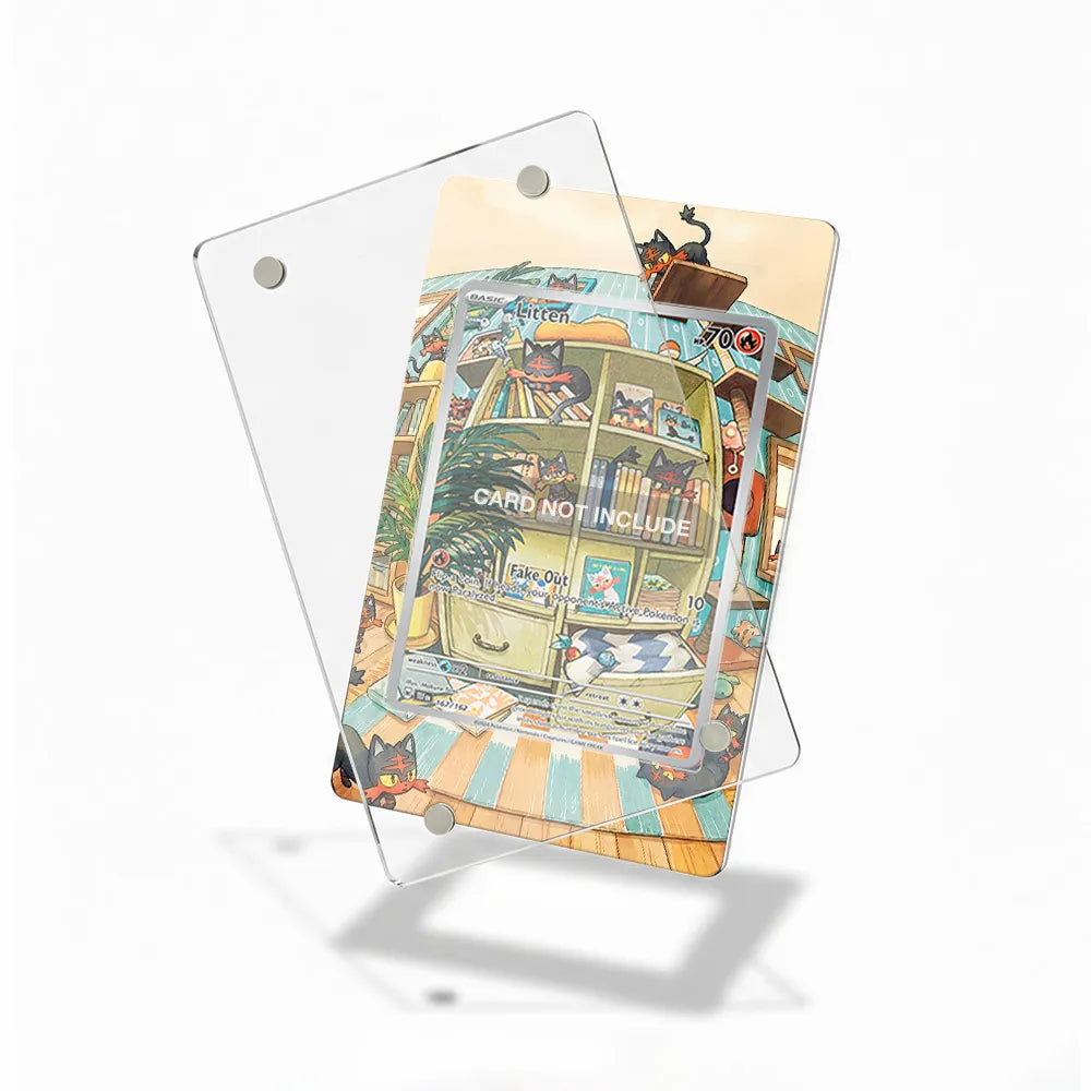 Litten 167-162 IR AR Temporal Forces Extended Art Display Cases - Magnetic Case - Detail View