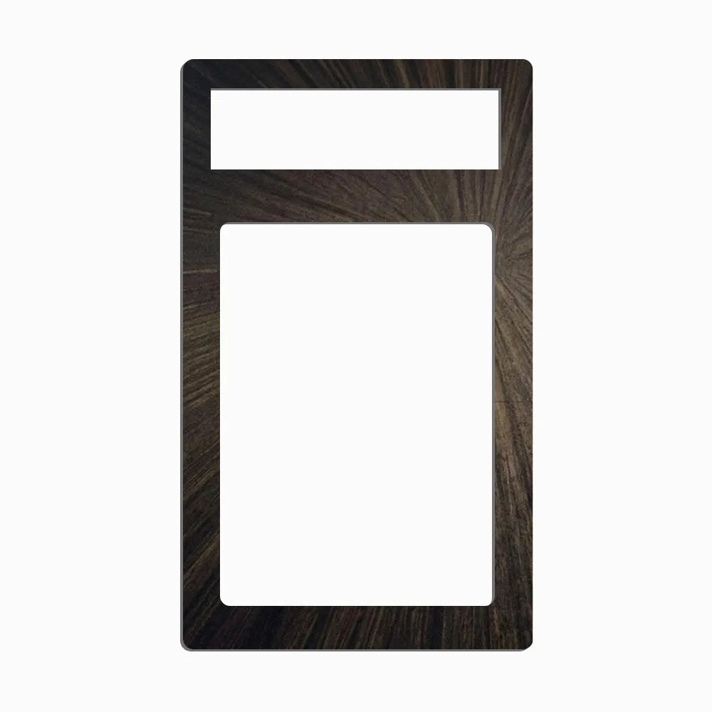 Lt. Surge's Pikachu 81-132 Gym Heroes Pokemon Cards Custom Art Display Cases - PSA Metal Art Only - Front View