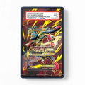 Lucario EX 55a Mega Powers Collection Pokemon Cards Custom Art Display Cases - PSA Slab Case - Front View