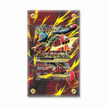 Lucario EX 55a Mega Powers Collection Pokemon Cards Custom Art Display Cases - Screws Case - Front View