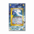 Lugia 149-147 30th Anniversary Pokemon Cards Custom Art Display Cases - Screws Case - Front View